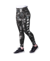 Msx By Michael Strahan Women's  Black Philadelphia Eagles Aubrey Tie-dye Leggings In Black