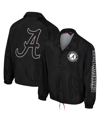 The Wild Collective Men's And Women's  Black Alabama Crimson Tide Coaches Full-snap Jacket In Black