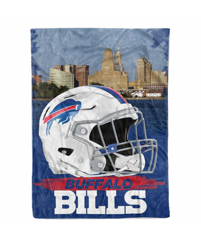 Logo Brands Buffalo Bills 66" X 90" City Sketch Blanket In Multi