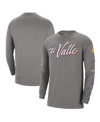 Nike Phoenix Suns 2023/24 City Edition  Men's Nba Max90 Long-sleeve T-shirt In Charcoal