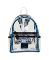 Loungefly Men's And Women's  Philadelphia Eagles Clear Mini Backpack In Clear