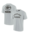 Fanatics Signature Unisex  Gray Green Bay Packers Super Soft Short Sleeve T-shirt In Gray