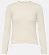 EXTREME CASHMERE KID CROPPED CASHMERE-BLEND SWEATER