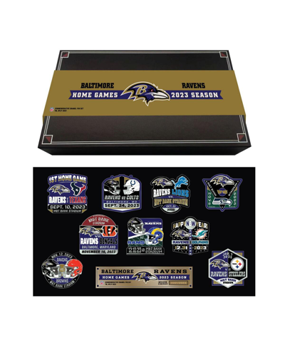 Mojo Licensing Kids' Baltimore Ravens 2023-24 Game Day Pin Collector Set In Multi