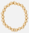 Sydney Evan Cocktail 14kt Gold And Rondelle Opal Beaded Bracelet With Diamonds In Gold