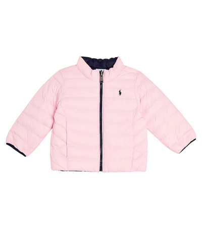 Polo Ralph Lauren Baby Reversible Quilted Jacket In Multicoloured