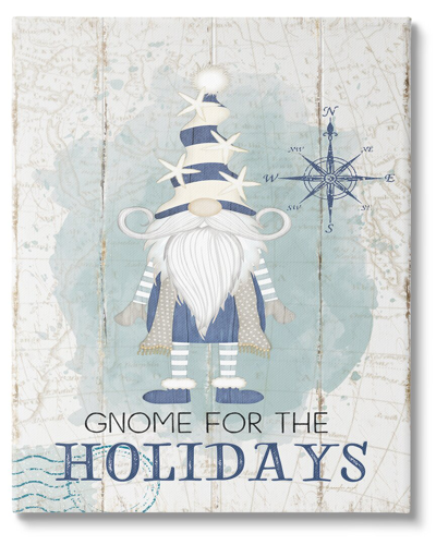 Stupell Gnome For The Holidays Nautical By Jennifer Pugh Wall Art