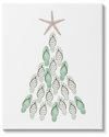 STUPELL FLIP FLOP BEACHY CHRISTMAS TREE BY ZIWEI LI WALL ART