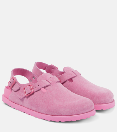 Birkenstock 1774 Tokio Clogs In Pink