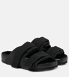 Birkenstock 1774 Uji Flat Sandals In Grey