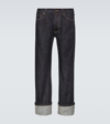 ALEXANDER MCQUEEN LOW-RISE STRAIGHT JEANS