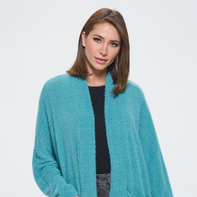 West K Zoe Cozy Duster With Pockets In Blue