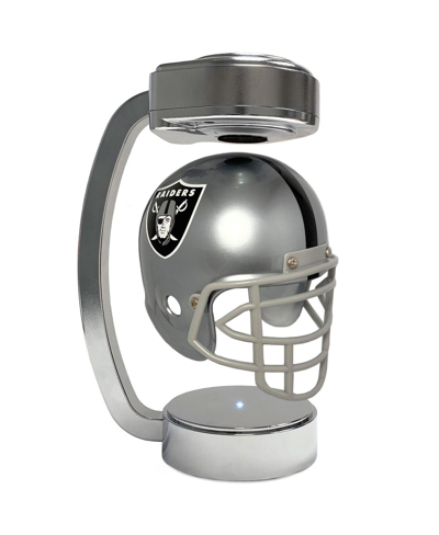 Pegasus Home Fashions Las Vegas Raiders Chrome Mini Hover Helmet In Silver