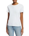 THE ROW WESLER SHORT-SLEEVE TOP,PROD127600104