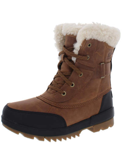 SOREL TIVOLI IV PARC BOOT WOMENS LEATHER COLD WEATHER WINTER BOOTS