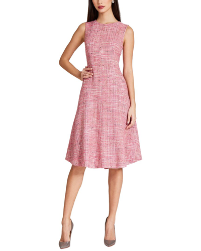 Teri Jon By Rickie Freeman Special Occasion Short Printed Dress In Pink