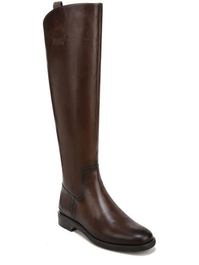 FRANCO SARTO MEYER WOMENS LEATHER NARROW CALF KNEE-HIGH BOOTS