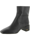 Sarto Franco Sarto Womens Leather Square Toe Mid-calf Boots In Black