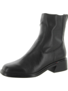 Franco Sarto Karbon Womens Round Toe Pull On Ankle Boots In Black