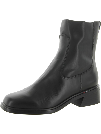 FRANCO SARTO GRACELYN WOMENS LEATHER SQUARE TOE ANKLE BOOTS