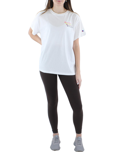 Champion Womens Fitness Workout Shirts & Tops In White