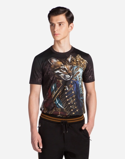 Dolce gabbana deals royal t shirt