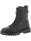 Bally Gioele Leather Ankle Boots In Grey