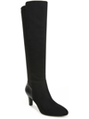 LIFESTRIDE GRACIE WOMENS FAUX SUEDE HEELS KNEE-HIGH BOOTS