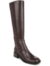 FRANCO SARTO GISELLE WOMENS LEATHER SQUARE TOE KNEE-HIGH BOOTS