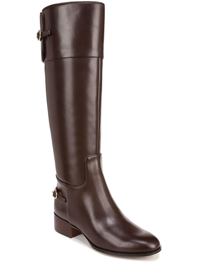 FRANCO SARTO JAZRIN WOMENS LEATHER RIDING KNEE-HIGH BOOTS