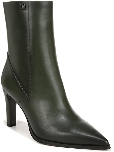 FRANCO SARTO WOMENS LEATHER MID-CALF BOOTS