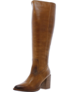 DIBA TRUE TRUE DO WOMENS LEATHER PULL ON KNEE-HIGH BOOTS