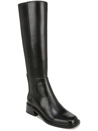 FRANCO SARTO GISELLE WOMENS LEATHER WIDE CALF KNEE-HIGH BOOTS