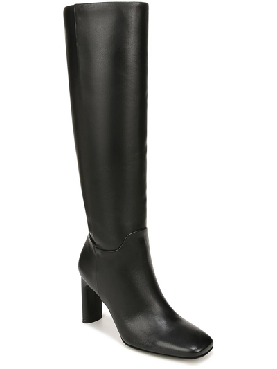 Sarto Franco Sarto Flexa Womens Faux Leather Square Toe Over-the-knee Boots In Black
