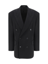 Balenciaga Jackets In Black