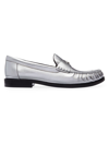 COACH WOMEN'S JOLENE METALLIC LEATHER LOAFERS