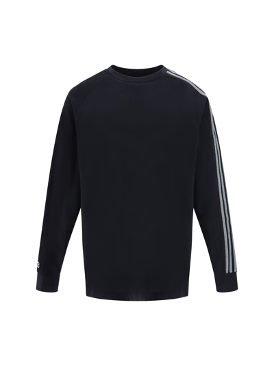 Y-3 T-shirts In Black/owhite
