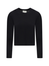 Loulou Studio Long-sleeve Cotton T-shirt In Black