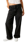 Free People Palmer Cuffed Jean In Outerspace In Outer Space