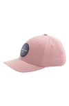 Travis Mathew Ten To Two Baseball Cap In Heather Ruby Wine