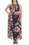 MAGGY LONDON MAGGY LONDON FLORAL MAXI DRESS