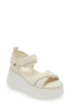 Chloé Nama Sandals In White