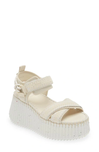 CHLOÉ NAMA PLATFORM SANDAL