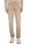 Tom Ford Slim-fit Straight-leg Jeans In Dark Sand
