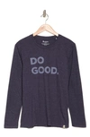 Cotopaxi Do Good Cotton Blend Sweatshirt In Maritime