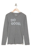 COTOPAXI COTOPAXI DO GOOD ORGANIC COTTON BLEND LONG SLEEVE T-SHIRT