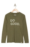 COTOPAXI COTOPAXI DO GOOD ORGANIC COTTON BLEND LONG SLEEVE T-SHIRT