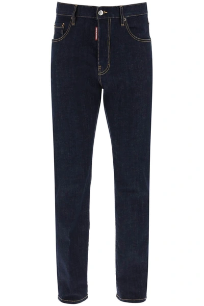 DSQUARED2 DSQUARED2 642 JEANS IN DARK RINSE WASH