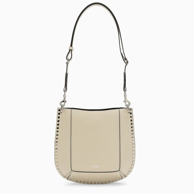 ISABEL MARANT ISABEL MARANT OSKAN IVORY LEATHER SHOULDER BAG