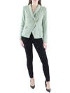 WALTER BAKER WOMENS LINEN BLEND SUIT SEPARATE DOUBLE-BREASTED BLAZER